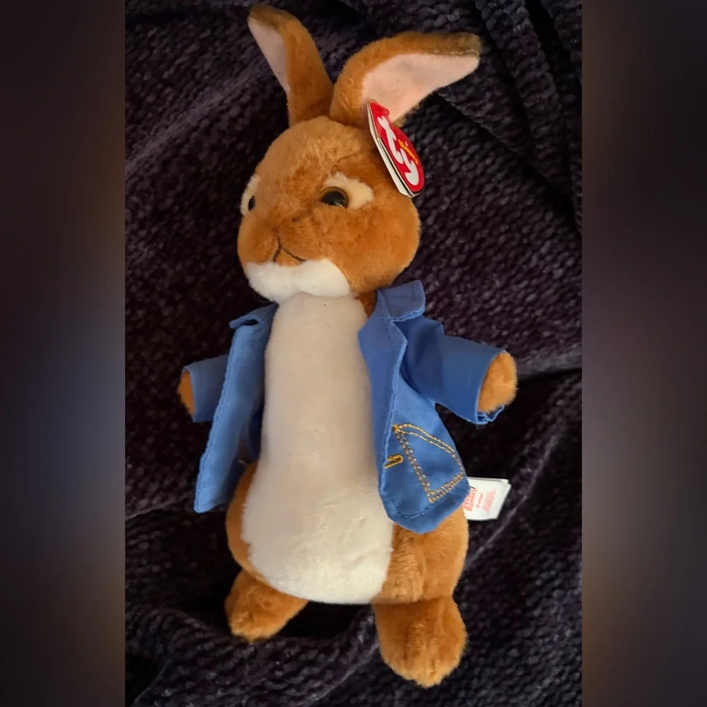 Ty Beanie Baby - PETER RABBIT the Bunny 8